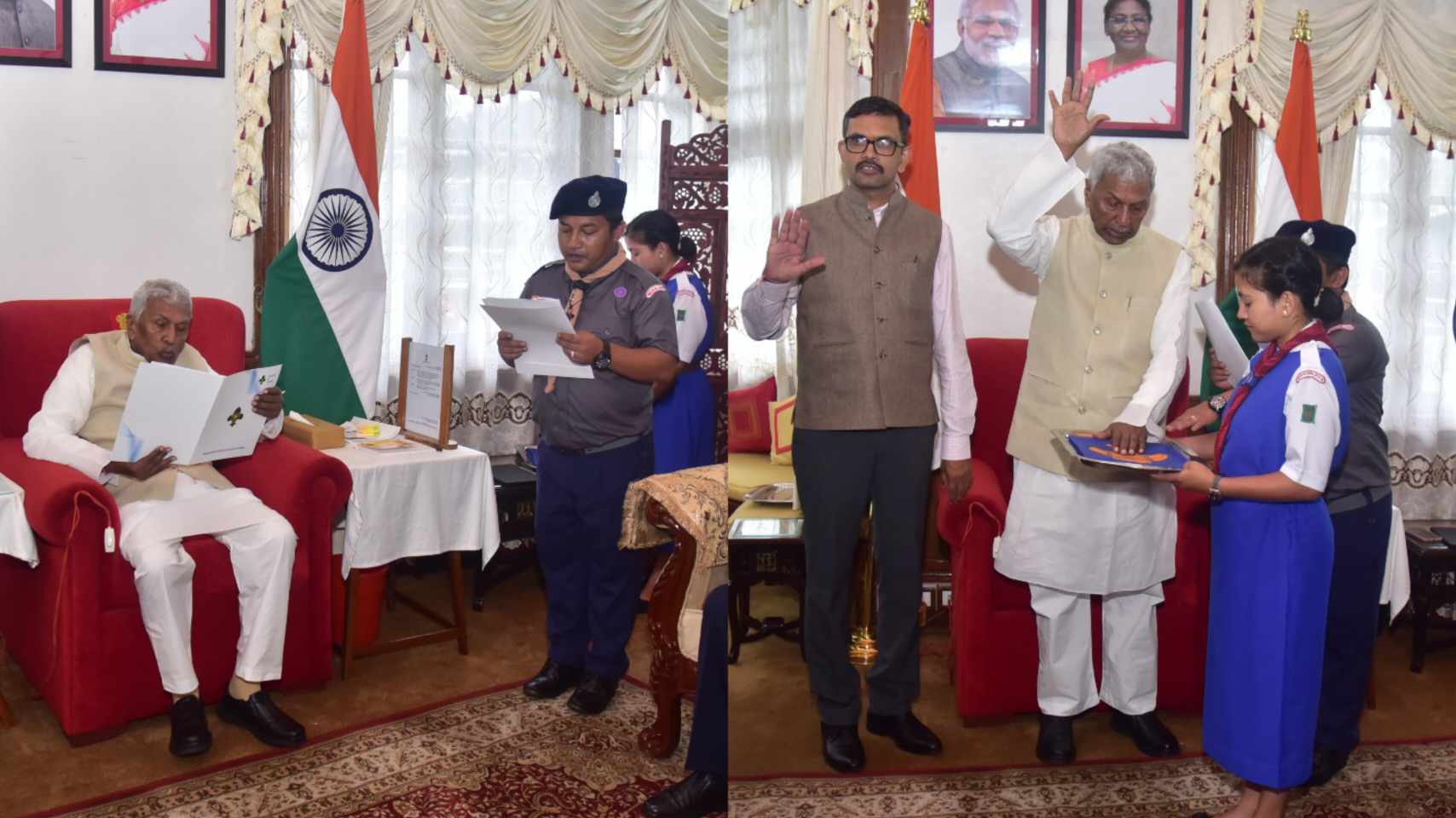 GOVERNOR INDUCTED AS CHIEF PATRON OF MEGHALAYA BHARAT SCOUTS & GUIDES ...