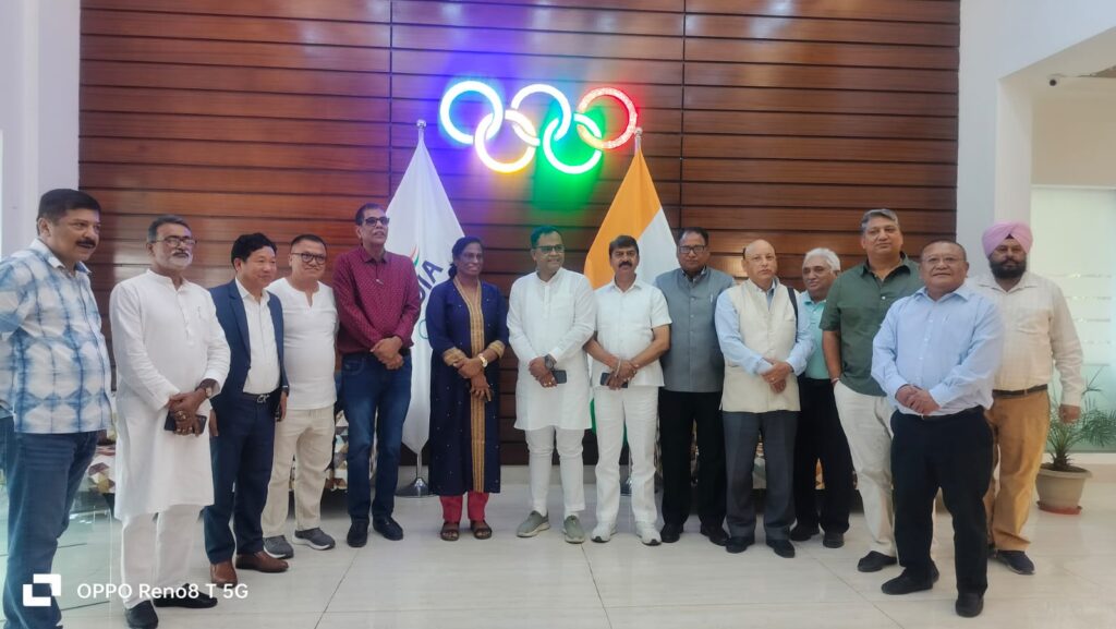 INDIAN OLYMPIC ASSOCIATION PUSHES FOR COLLABORATION WITH STATE OLYMPIC ASSOCIATION