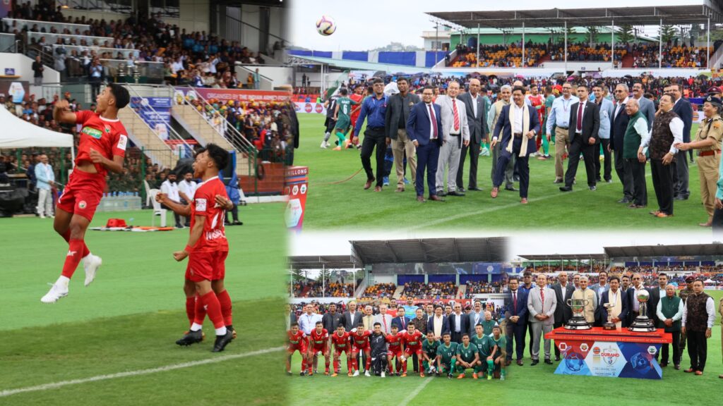 MEGHALAYA HOSTS HISTORIC DURAND CUP, ANNOUNCES INITIATIVE FOR FOOTBALL DEVELOPMENT