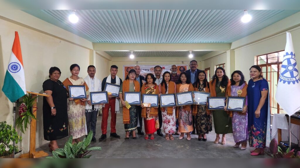 ROTARY CLUB HONORS 10 DEDICATED TEACHERS IN MAWLAI