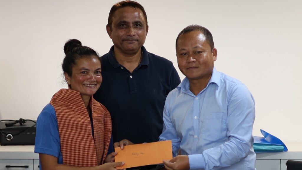 MFA FELICITATES U-17 WORLD CUP REFEREE RI-IOHLANG DHAR; MSL 4 TO BEGIN ON 26 OCTOBER