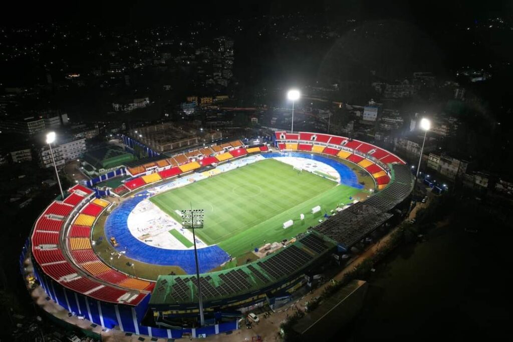 Ym pat biang ka madan phutbol ha JN Stadium, lap ki nongmihkhmat ka AFC