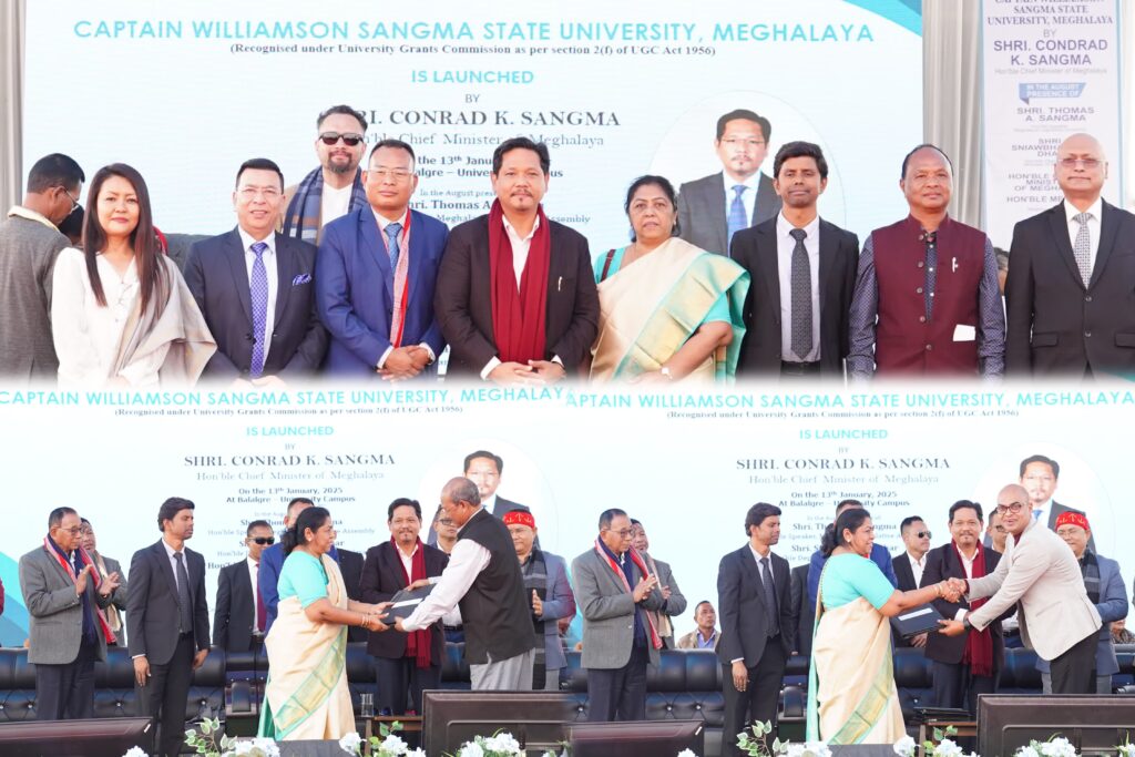 Hadien 50 snem ïoh ka jylla Meghalaya ïa ka Capt. Williamson Sangma State University