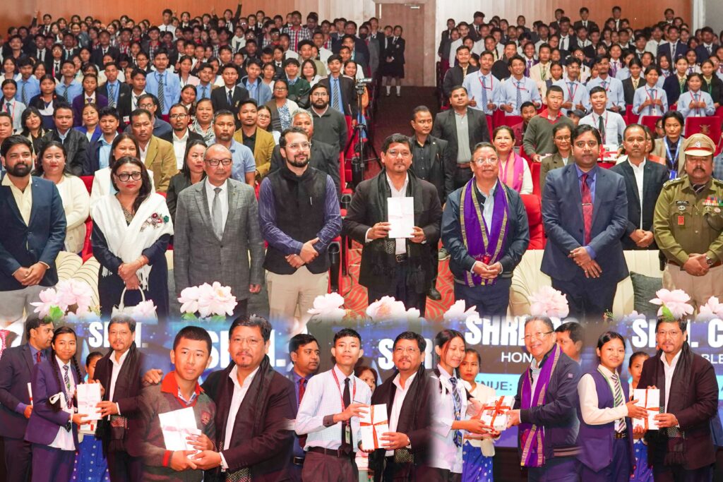 CM Sangma Distributes Learning Tablets to West Garo Hills Students