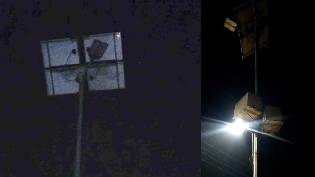 Bym treikam shuh ki solar street light ha mawlai, pynsngew ka HYC ha ka MeECL