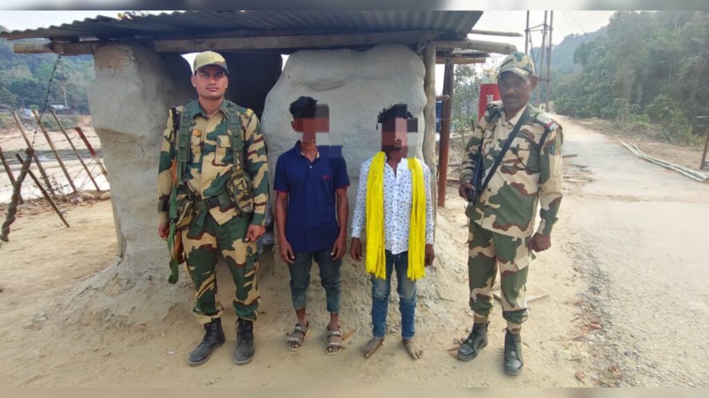 Ngat 6 ngut ki mynder Bangladeshi ba rung be-aiñ sha India ha ki shipai BSF 