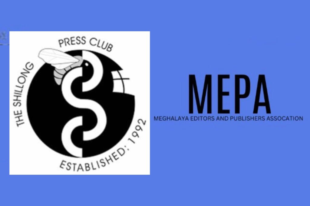 Shillong Press Club and MEPA Condemn VPP Youth Wing’s for Racial Slur