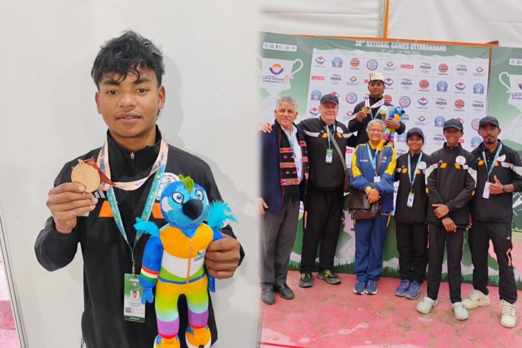 Meghalaya Wins First Medal at National Games 2025! Pynshngaiñ Kurbah Bags Bronze in Canoe Slalom