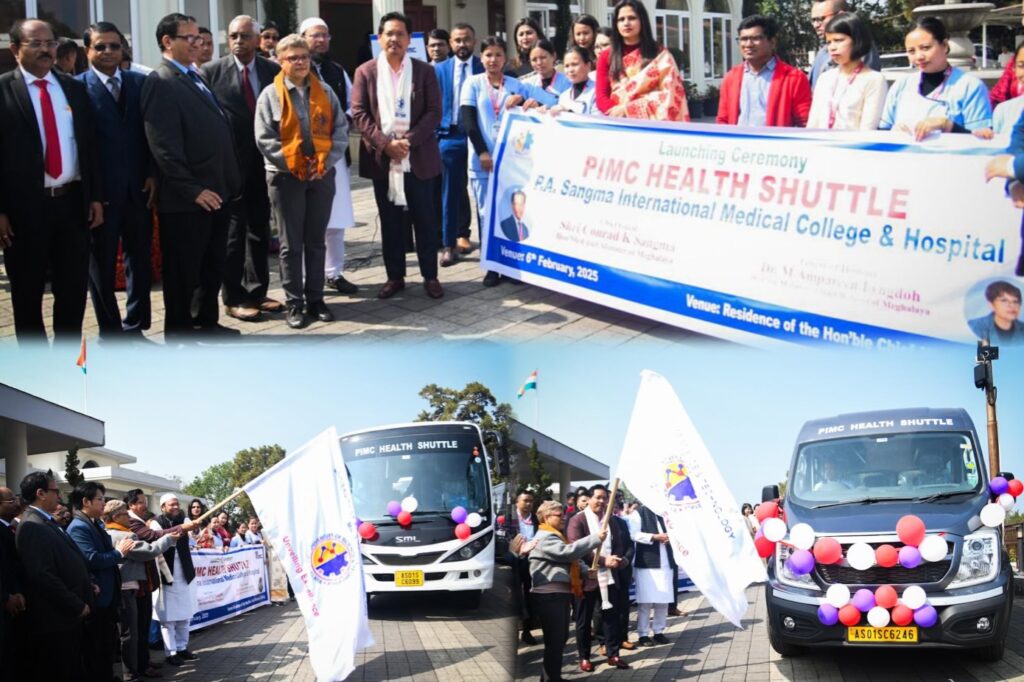 CM Sangma Lauds PIMC’s Initiative to Launch Health Shuttle Service