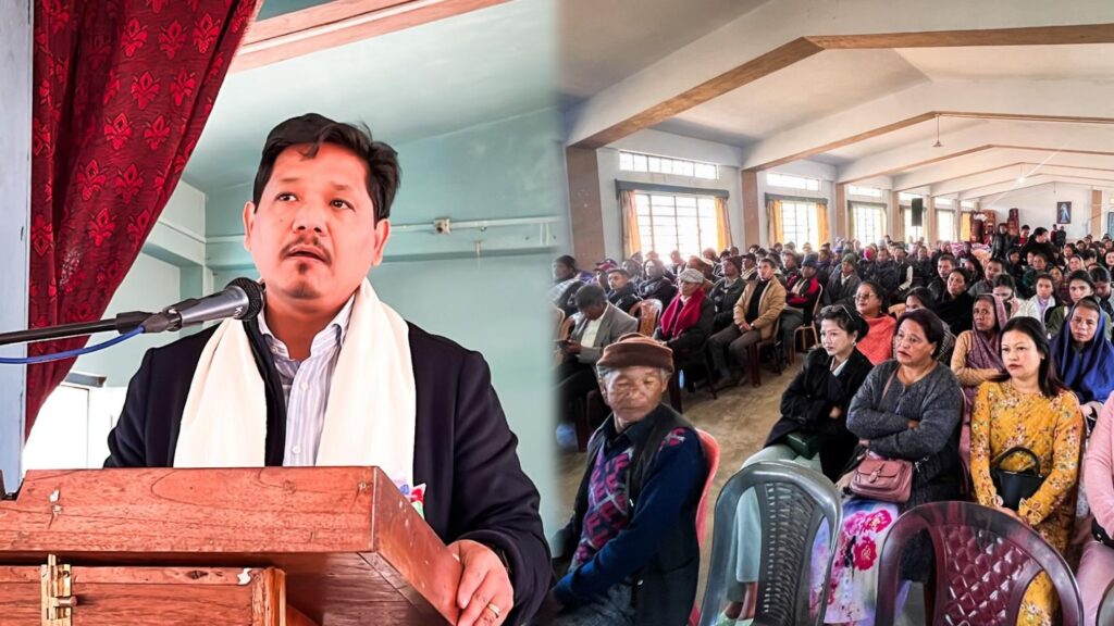 Wat ngop ha ki ktien thiang jong ki party kiba pyrshang ban ïalam bakla: Conrad Sangma