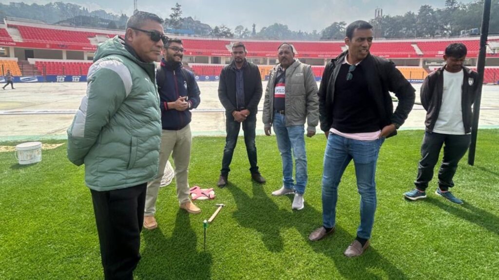 India Asst Coach praises JN Stadium as ‘one of the best football grounds in country’