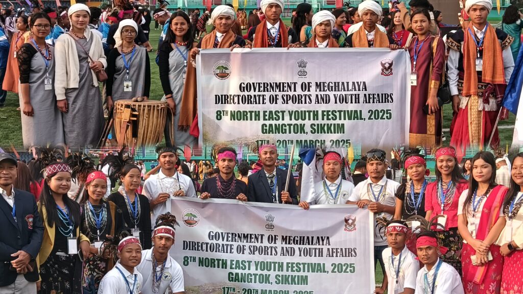 Meghalaya Sends 82 Youth Talents to 8th North East Youth Festival in Sikkim