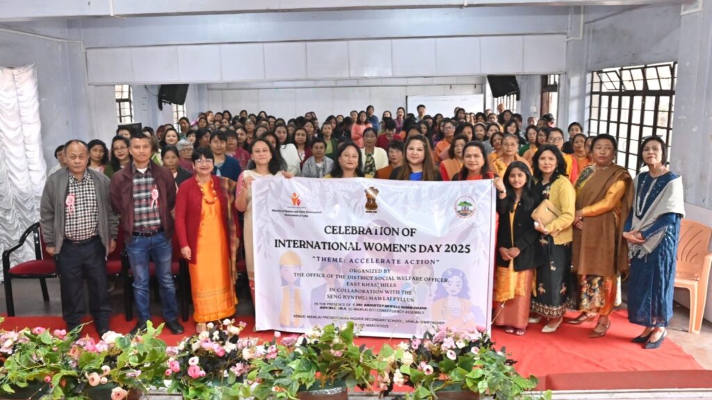 International Women’s Day 2025 Celebration at Mawlai Presbyterian School, Iewrynghep