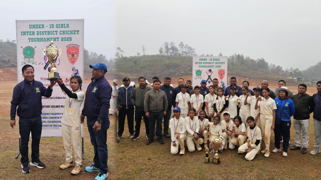 Shillong Cricket Association win MCA’s U-15 Girls Inter-District Cricket Tourney