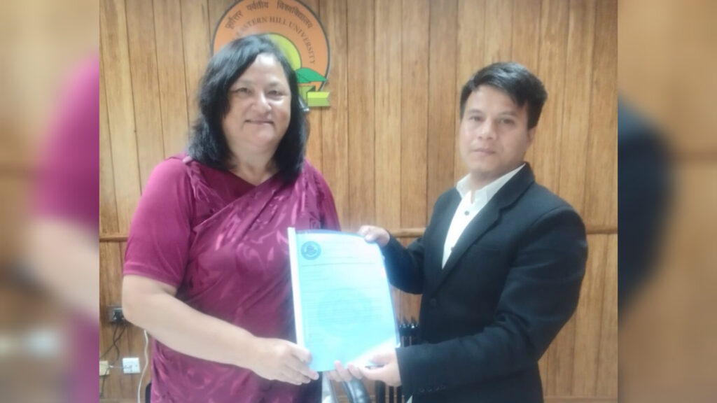 Kyrshan ka JSU ïa ka Acting VC bad Academic Council ka NEHU