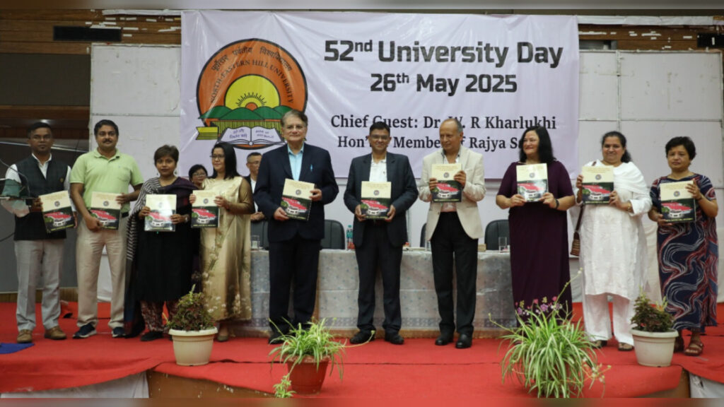 NEHU celebrates 52nd University Day with Release of Anthem and Compendium