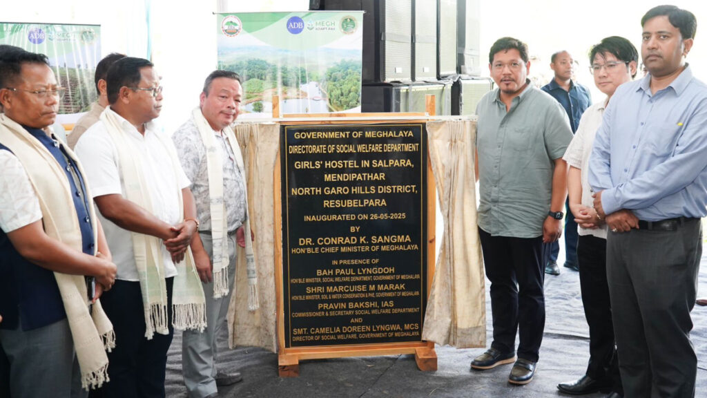 MEGHALAYA CM LAUNCHES MAJOR CLIMATE & EDUCATION INITIATIVES IN NORTH GARO HILLS