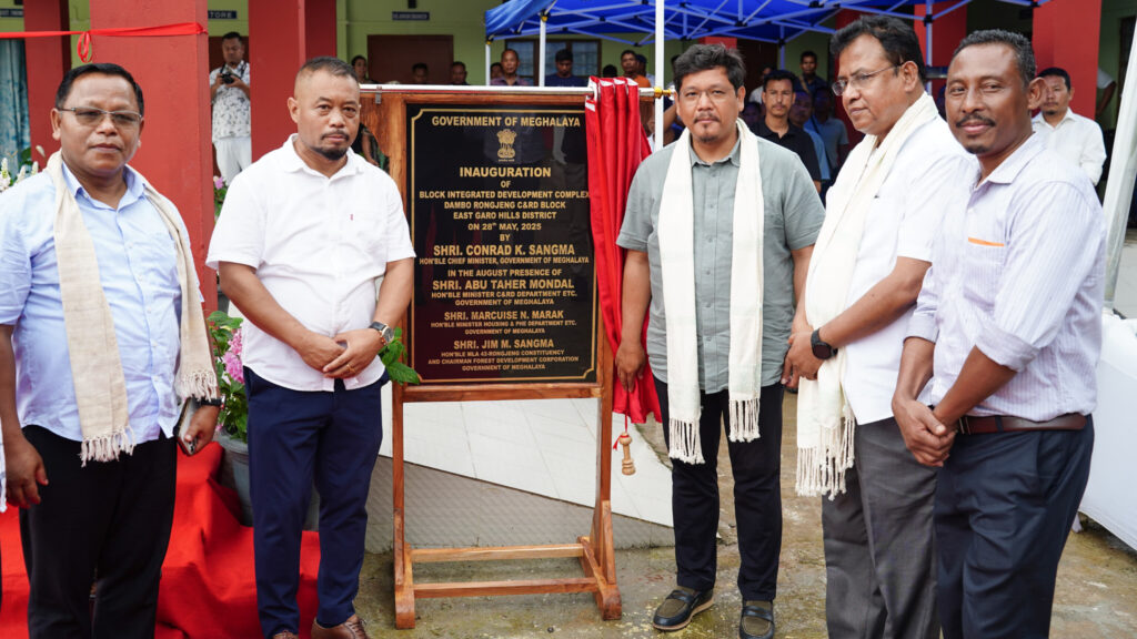 Plie u Conrad ïa ki Block Development Integrated Complex ha Songsak bad Dambo Rongjeng