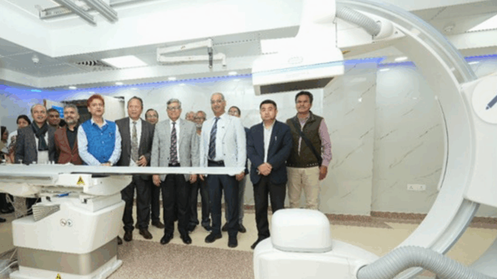 NEIGRIHMS dedicates State-of-the-Art Biplane DSA and PACS System to the people of Meghalaya