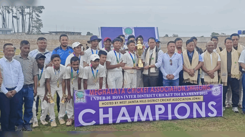Shillong Cricket Association B defeat Tura DCA to for MCA U-16 Boys’ Tourney crown