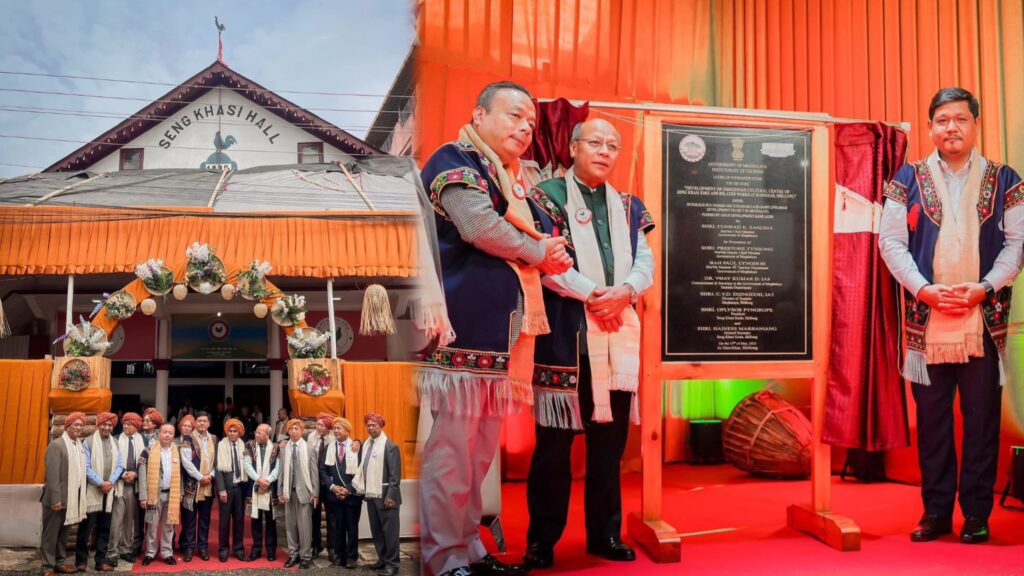 CM Sangma Lays Foundation for ₹15 Cr Indigenous Cultural Centre in Shillong