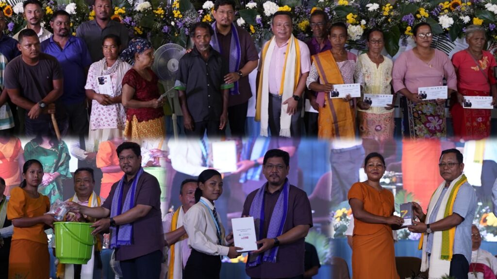 CM Conrad Sangma Launches Welfare Drive in East Garo Hills: Smartphones, Water Filters, and CM CARE Cheques Distributed
