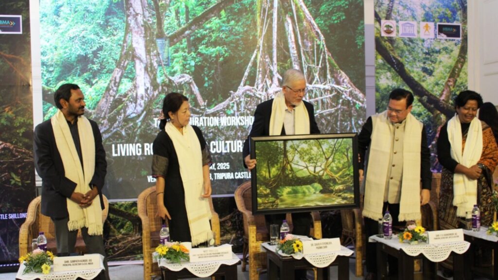 Living Root Bridges Cultural Landscape Workshop Held in Shillong