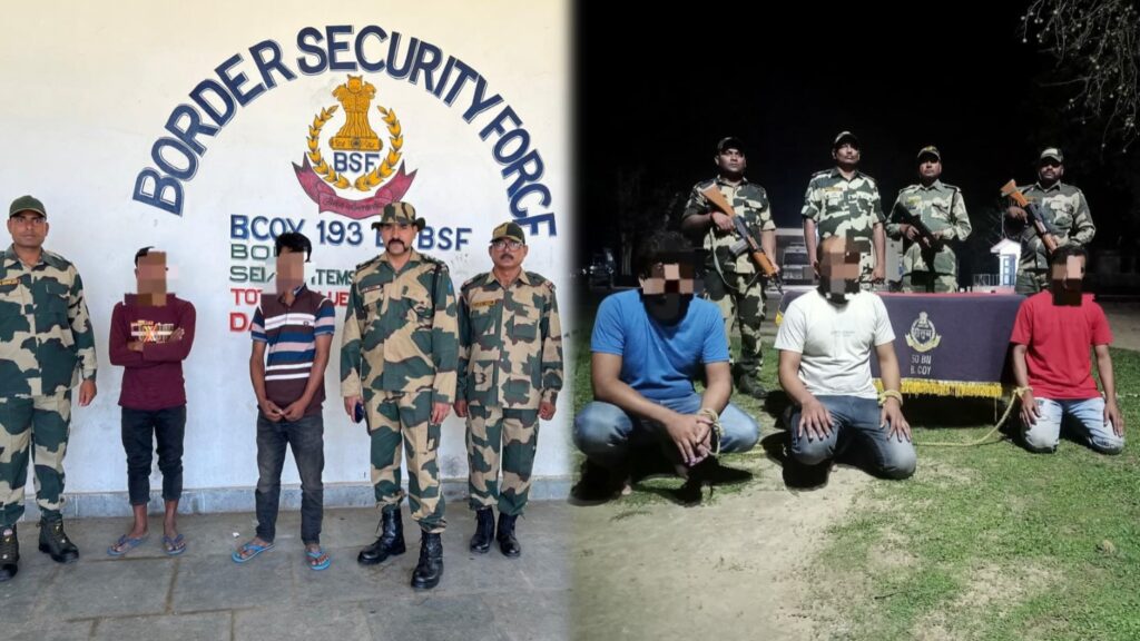 Na khappud Indo-Bangladesh kem ki BSF san ngut ki mynder Bangladeshi