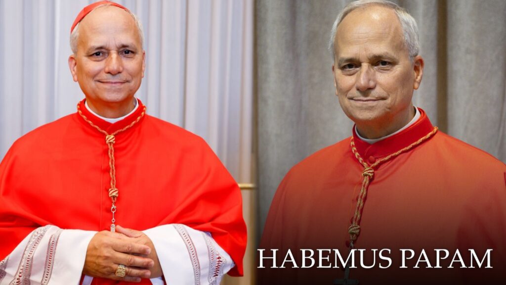Jied ki Cardinal ïa u Cardinal Robert Francis Prevost kum u Pope ba thymmai, shim da ka kyrteng Leo XIV 