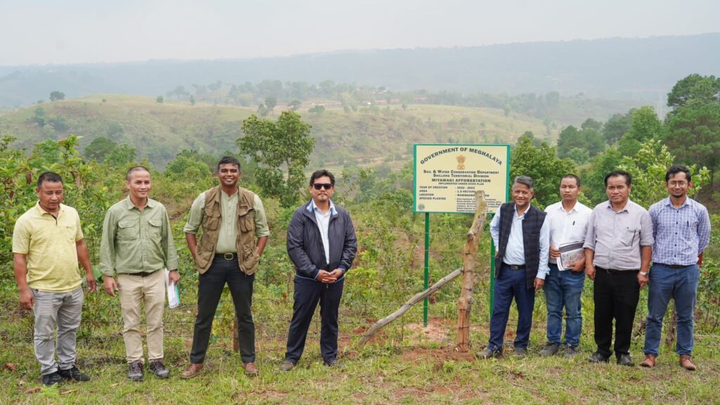Da ka buit thung dieng Miyawaki yn pynroi stet ia ka jingthung dieng ha ki khlaw ka Jylla