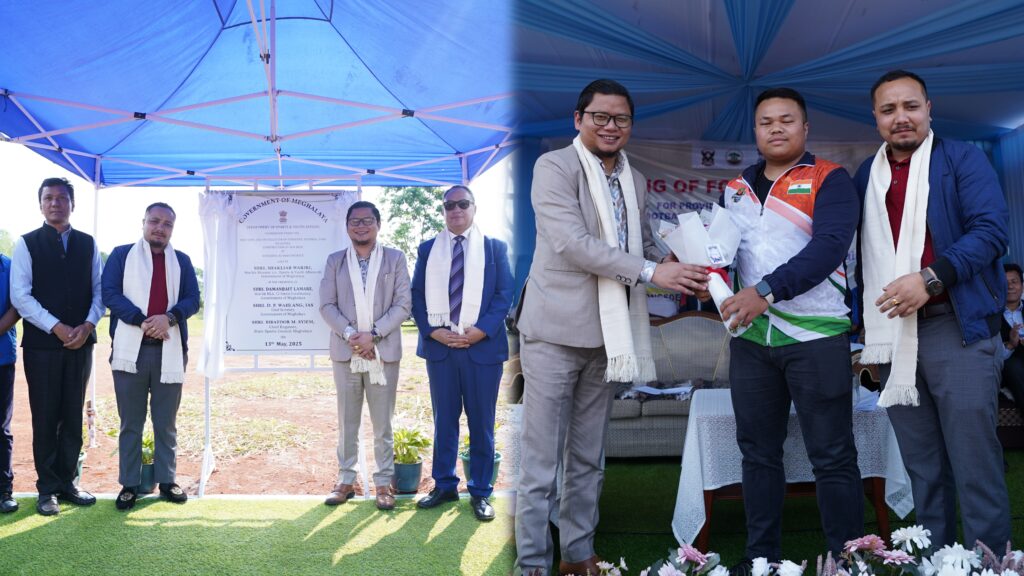 Arm Wrestling Champion Felicitated at Turf Project Launch