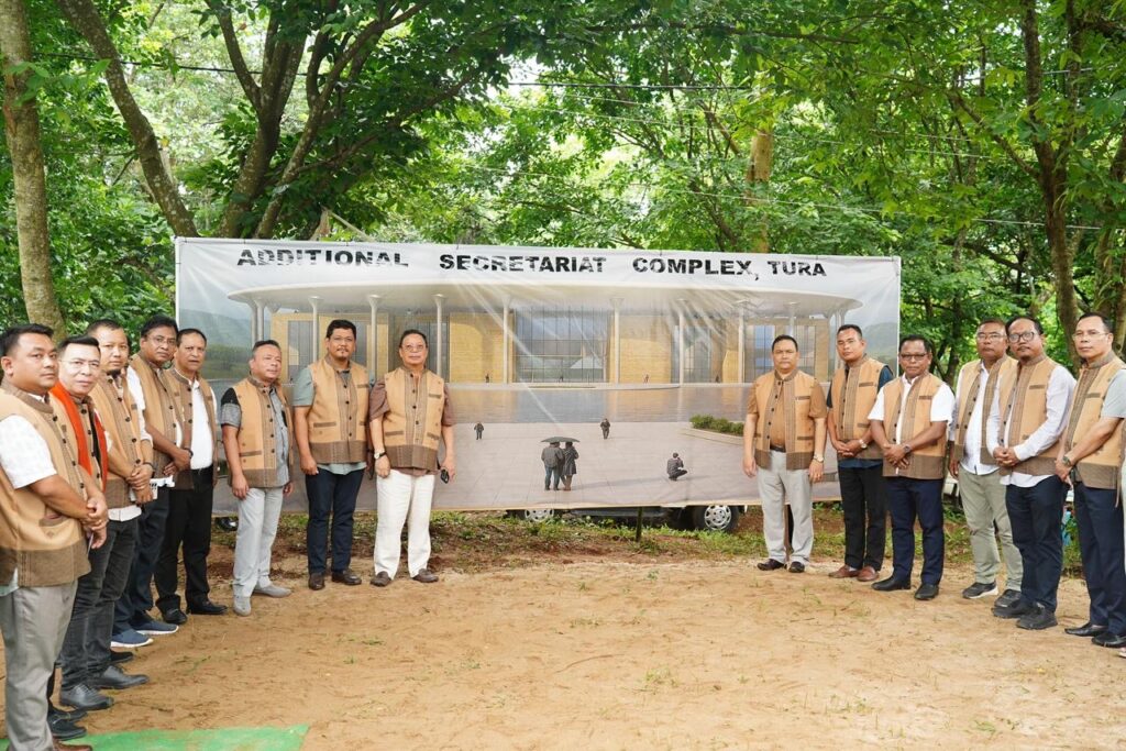 Game-Changer for Garo Hills: Foundation Laid for Additional Secretariat Complex in Tura