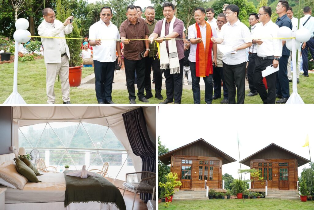 Chief Minister inaugurates Chitmang Chaiwat Glamping project