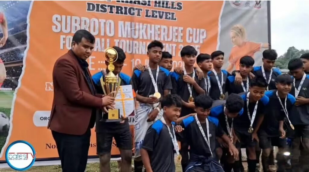 Ka skul KJP Synod, Kyrshai Govt. LP & UP bad Borsing SS ki lahduh ha ka Subroto Cup ha WKH