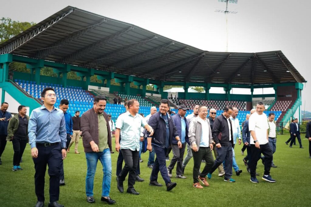 Jurip u Conrad Sangma ïa ka madan SSA ban shna pynbha shwa ka National Games