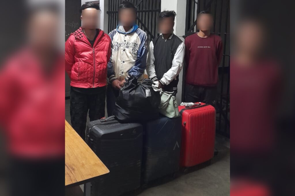Tourists’ Car Robbed in Mawblei; Four Arrested, Stolen Cash and iPhone Recovered