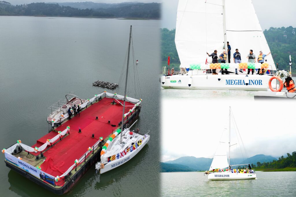 Meghalaya Launches State’s First Sailing Yacht, “Meghalinor,” at Umiam Lake