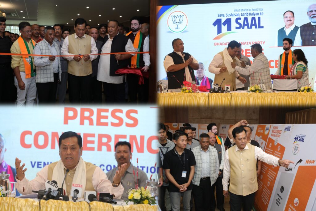 Ther u Sarbananda Sonowal ïa ka Congress, kam ba ka la duh ïa ka hok ban kynthoh ïa ki jingjop ka Sorkar Modi