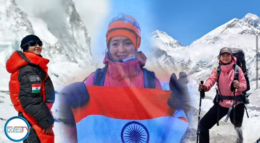 Ban poi sha kliar u lum Everest kam dei kaba suk, ainguh ka Rifines Warjri ïa u Blei
