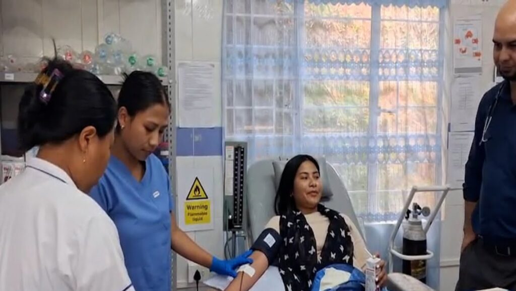 Kumba 500 tam ki mynsiem la pynim ka Blood Bank Nongstoiñ