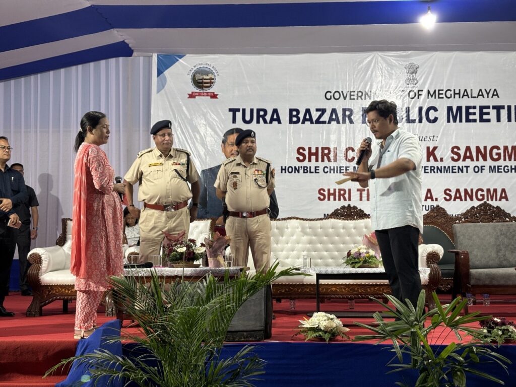 CM Sangma announced ₹500 Cr Development Plan for Tura at Public Meeting