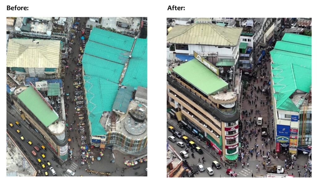 Khyndailad Street Vendors Successfully Relocated to MUDA Parking Lot