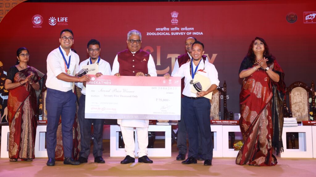 St. Anthony’s College Team Clinches Second Prize at National Biodiversity Hackathon