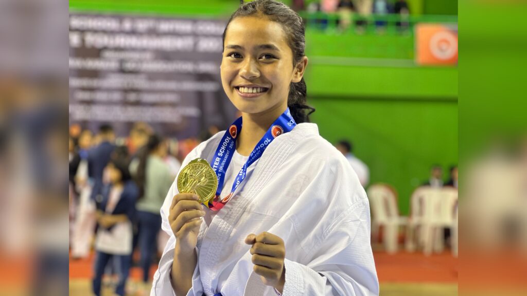 Kynjailin L. Mawnai officially selected to represent India at 9th South Asian Karate Championship 2025