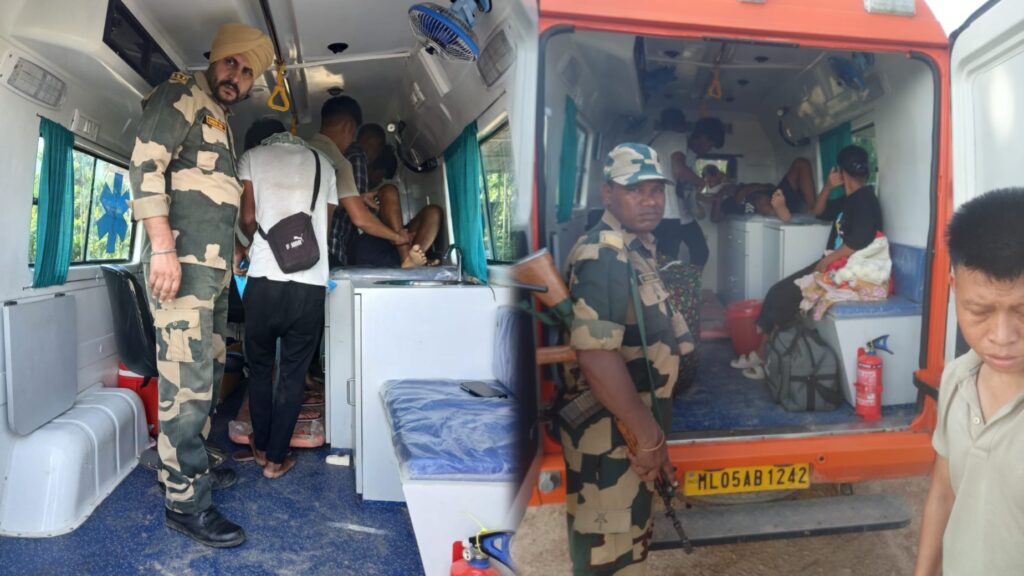 BSF Meghalaya Hailed for Swift Medical Evacuation, Saves Life in Remote Border Village