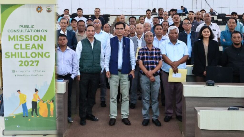 Meghalaya Launches “Mission Clean Shillong 2027” in Public Consultation