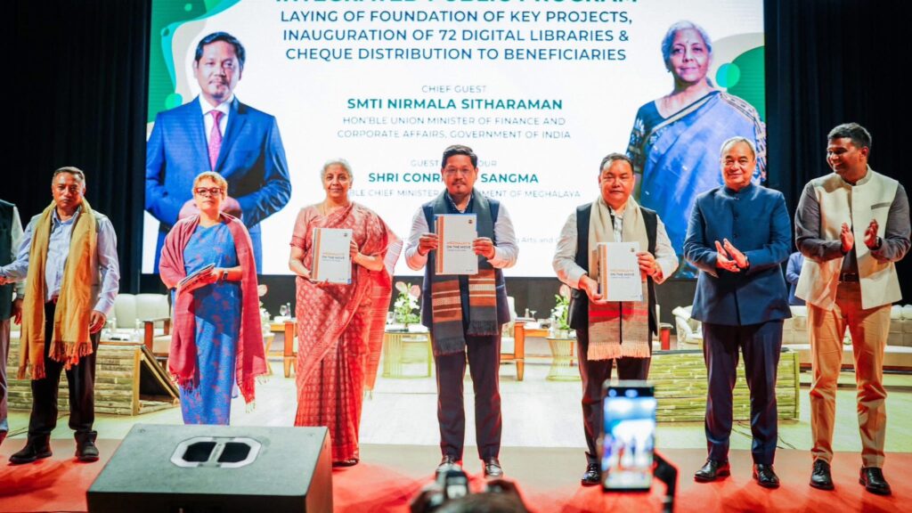 48,883 klur ïoh ka Meghalaya na ka khajna hapdeng u snem 2014 bad 2024, pyntip ka Nirmala