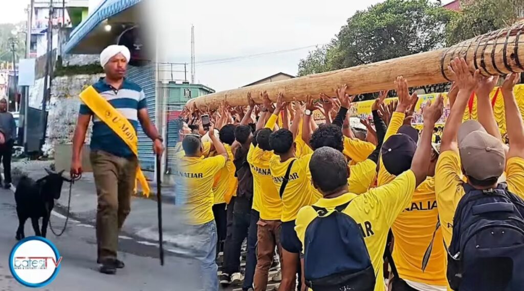 Sdang ka lehniam ban pynkyntang ïa ka Syiem Aitnar, poi ki deiñkhlam ha ïawmusiang