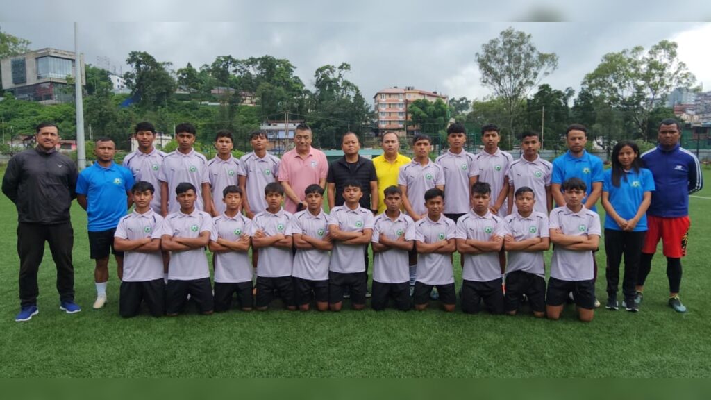 Meghalaya team set to depart for Junior Boys National Football C’ship 2025 for BC Roy Trophy