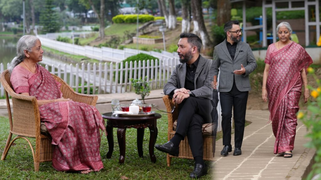 A Rare Glimpse: Sitharaman Gets Candid on Leadership, Youth & the Northeast